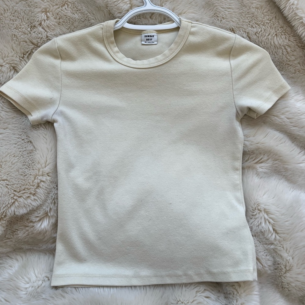 Yellow Sunday Best Tee